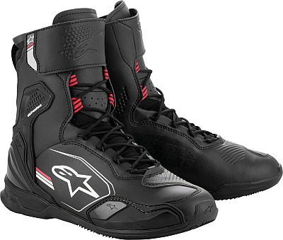 Alpinestars Superfaster, Kurzstiefel - Schwarz/Grau/Hellrot - 14 US von Alpinestars