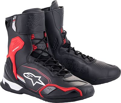 Alpinestars Superfaster, Kurzstiefel - Schwarz/Hellrot/Weiß - 11 von Alpinestars