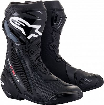 Alpinestars Supertech R, Stiefel - Schwarz - 40 EU von Alpinestars