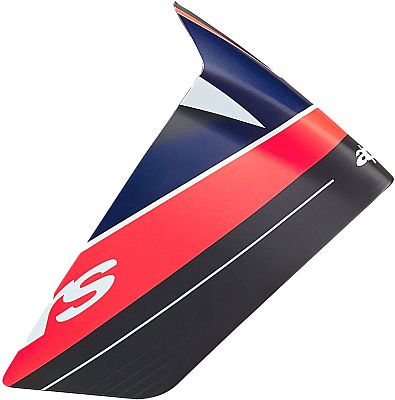 Alpinestars Supertech S-R10 Team, Race Spoiler - Schwarz/Neon-Rot/Dunkelblau - Einheitsgröße von Alpinestars