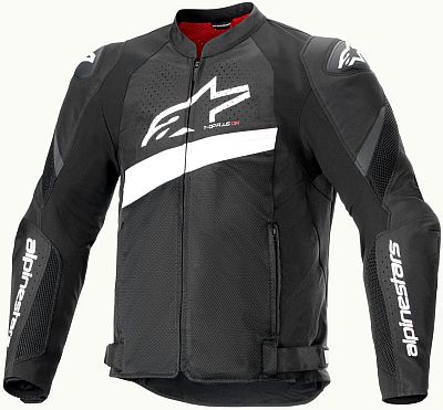 Alpinestars T-GP Plus R V4 Airflow, Textiljacke - Schwarz/Weiß - 3XL von Alpinestars