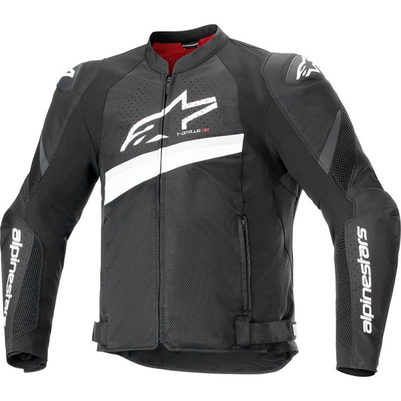 Alpinestars T-GP Plus R V4 Airflow Jacke, Schwarz/Weiß, 3XL von Alpinestars