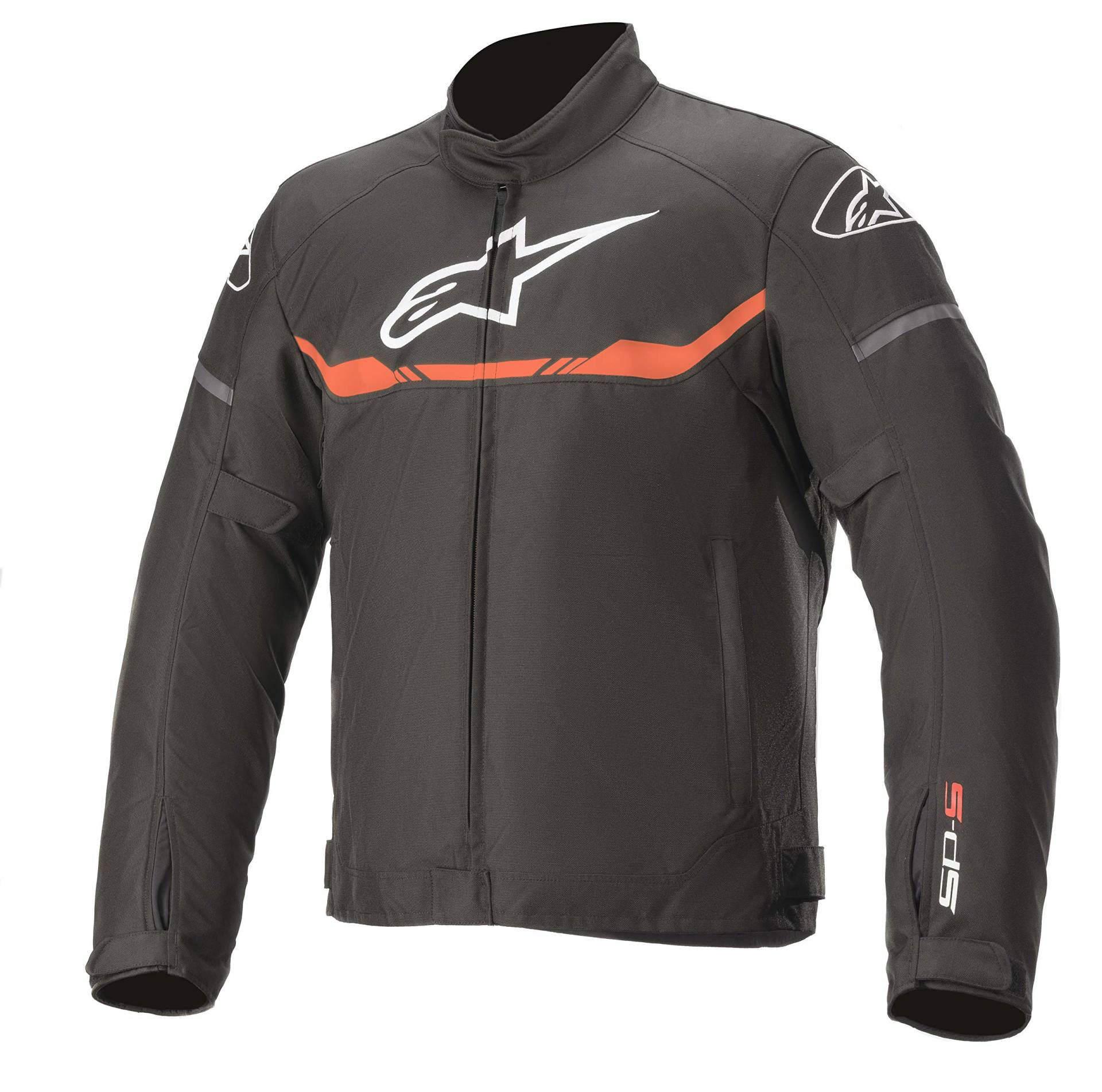 Alpinestars T-SPS WP Motorrad Textiljacke Schwarz/Rot L von Alpinestars