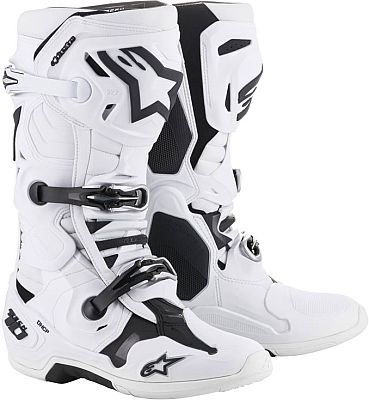 Alpinestars Tech 10, Stiefel - Weiß - 8 US von Alpinestars