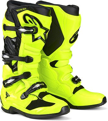 Alpinestars Tech 7, Stiefel - Neon-Gelb/Schwarz - 7 US von Alpinestars