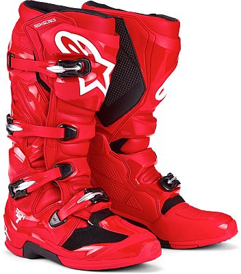 Alpinestars Tech 7, Stiefel - Rot/Schwarz/Weiß - 6 US von Alpinestars