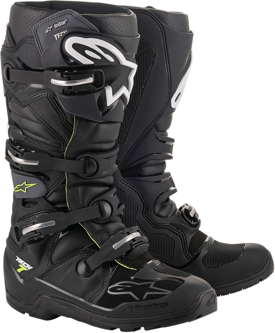 Alpinestars Tech 7 Enduro Ds Stiefel, Unisex, Schwarz/Grau, Größe 07 (Mehrfarbig, Einheitsgröße von Alpinestars