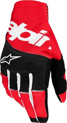 Alpinestars Techstar, Handschuhe - Rot/Schwarz/Weiß - XXL von Alpinestars