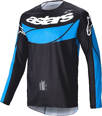 Alpinestars Techstar Dreem, Trikot - Schwarz/Blau/Weiß - L von Alpinestars