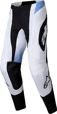 Alpinestars Techstar Melt, Textilhose - Schwarz/Weiß/Hellblau - 34 von Alpinestars