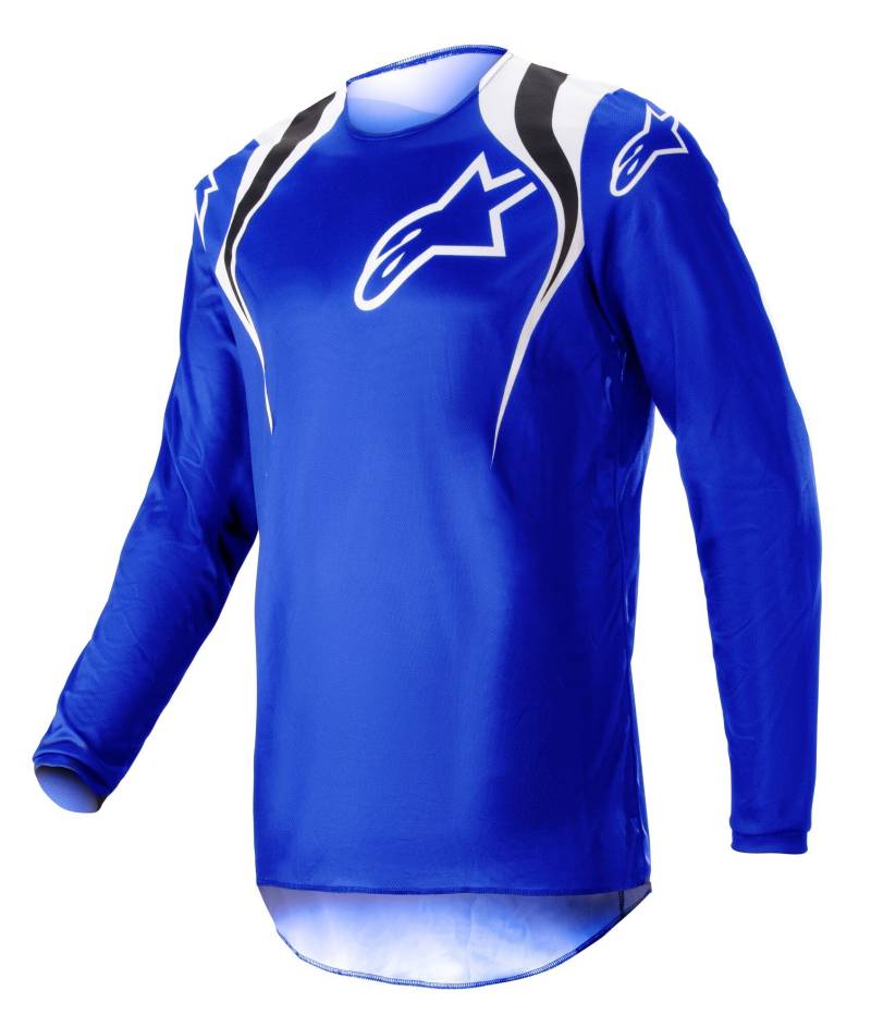 Alpinestars Unisex Fluid Narin Motocross Jersey Jacket, Blue Ray White, S-L von Alpinestars