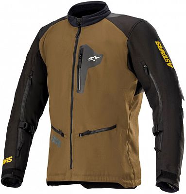 Alpinestars Venture XT S22, Textiljacke - Braun/Schwarz/Neon-Orange - XL von Alpinestars