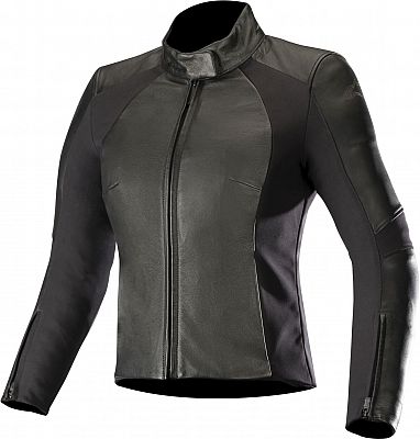 Alpinestars Vika V2, Lederjacke Damen - Schwarz - 38 von Alpinestars