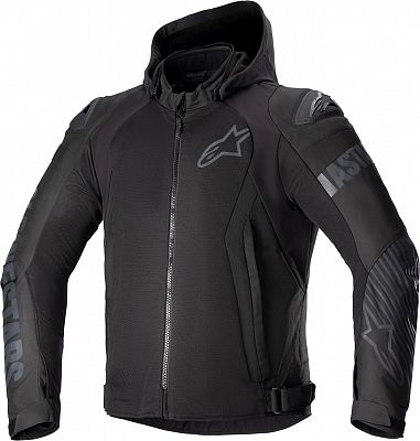 Alpinestars Zaca Air, Textiljacke wasserdicht - Schwarz/Schwarz - M von Alpinestars