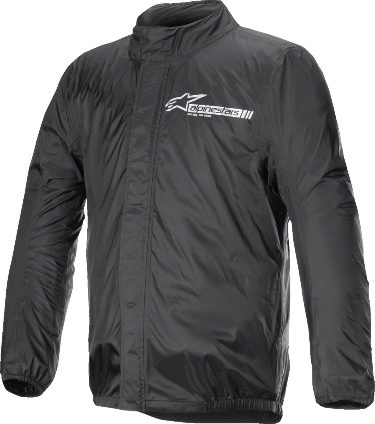 Regenjacke Alpinestars Hurricane Rain V2 Jacket Regenschutz, Black, 4XL von Alpinestars