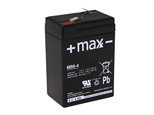 4,5Ah 6V Akku passend für DM6-4,2 DM6-4.2 6V 4,2Ah AGM Blei Battery von Import