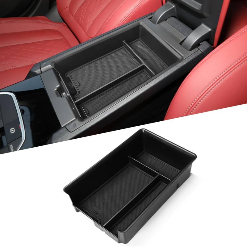 Altsbaos Kompatibel mit BMW 3er G20 G21 Mittelkonsole Aufbewahrungsbox 2019-2023, Armlehne Organizer 4er G22 G23 2021-2022 Mittelkonsole Organizer Abdeckung von Altsbaos