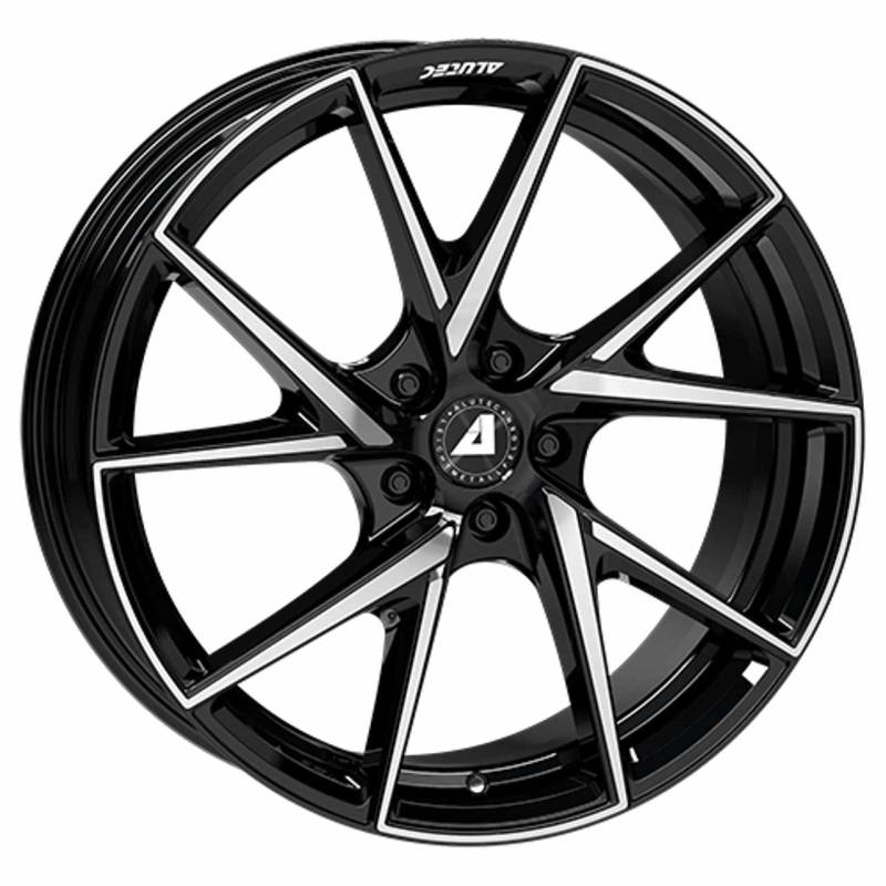 ALUTEC ADX.01 4-LOCH diamantschwarz frontpoliert 7.5Jx18 4x108 ET45 von Alutec