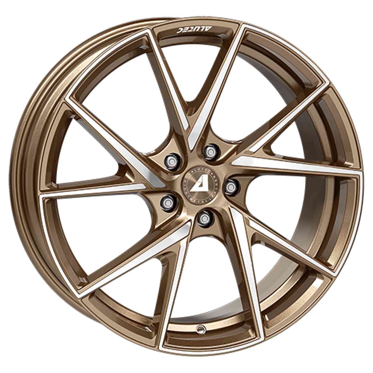 ALUTEC ADX.01 4-LOCH metallic-bronze frontpoliert 7.5Jx18 4x100 ET38 von Alutec