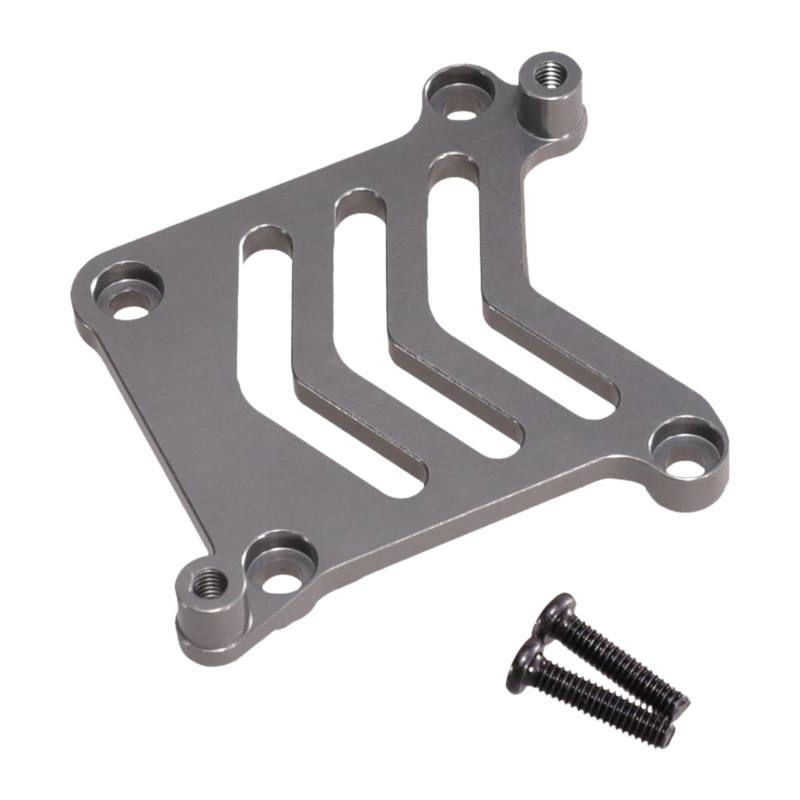 Amagogo 1/16 Fernbedienungsauto -Servo -Basis Aluminium Direkter Ersetzen Sie LKW -Servo -Halterung RC Car Servo Mount für 16209 16210 H6v3, Titan von Amagogo