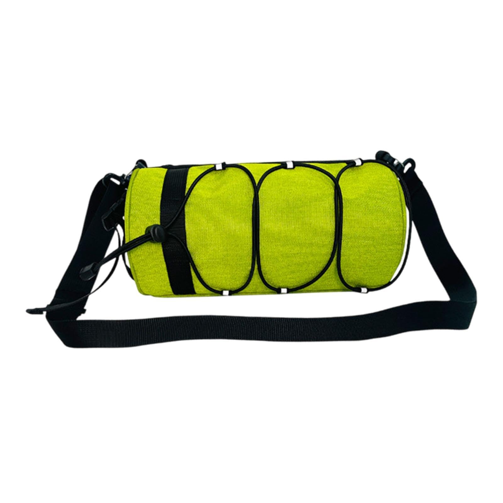 Amagogo Fahrrad-Lenkertasche, Fahrrad-Front-Aufbewahrungstasche, Fahrrad-Lenkertasche, Rahmentasche für Mountainbike, Radfahren, Pendeln, Reisen, Grasgrün von Amagogo