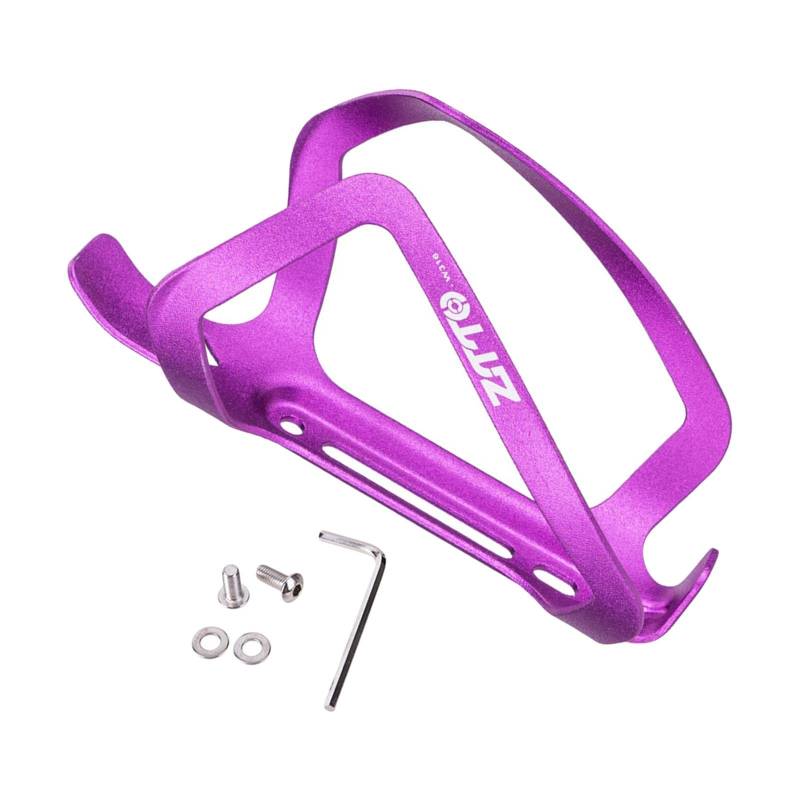 Amagogo Fahrrad-Flaschenhalter aus Aluminiumlegierung, leicht, stark, Wasserkocher, Getränkehalter, Getränkehalter, Fahrrad-Flaschenhalter für, Violett von Amagogo