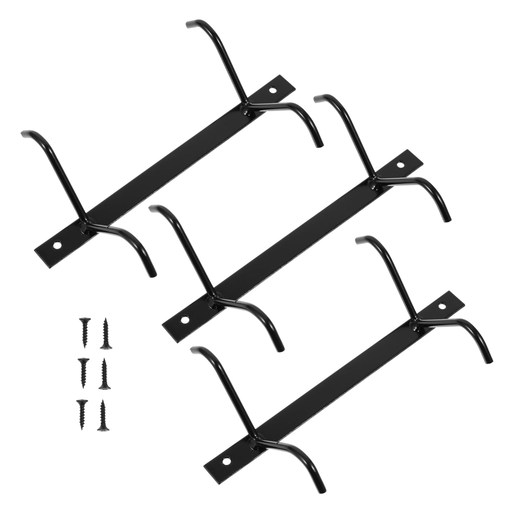 Amosfun 6 Sätze Tassenaufhänger küchenhaken Kitchen Shelf Stand Tassenhalter für den Haushalt Aufhängehaken für die Küche Kleiderbügel für Küchenutensilien Geschirrhalter Eisen Black von Amosfun