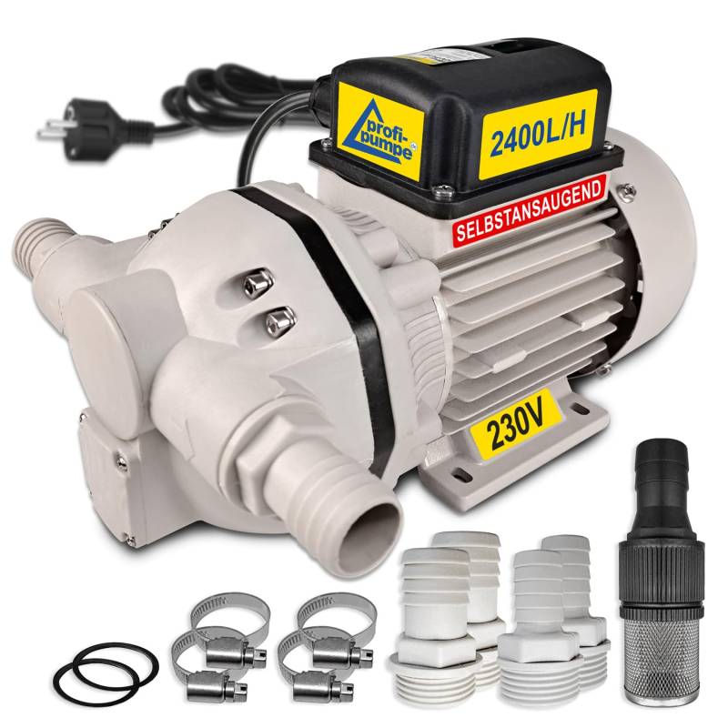 AdBlue®-Pumpe 230V Harnstoffpumpe Urea Pumpe Betankungsset Membranpumpe Chemiepumpe selbstansaugend leistungsstarker Elektromotor mit Kupferwicklung mit extra-Ersparnis! von AMUR