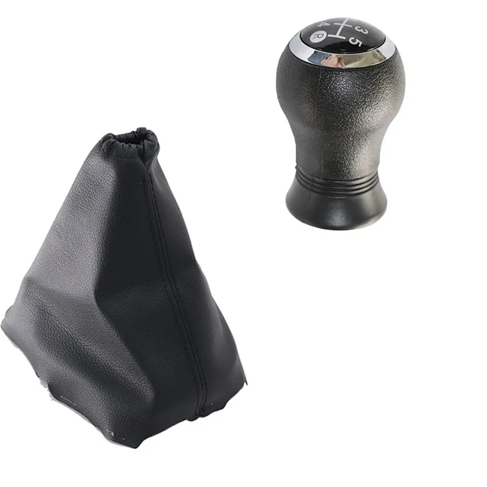 Amxaqjc Knauf Schaltknopf Für Toyota Für Auris I 1 MK1 (E15) 2005-2012 5-Gang-Schaltknauf Schalthebelmanschette Schaltknauf(5 Speed Set) von Amxaqjc