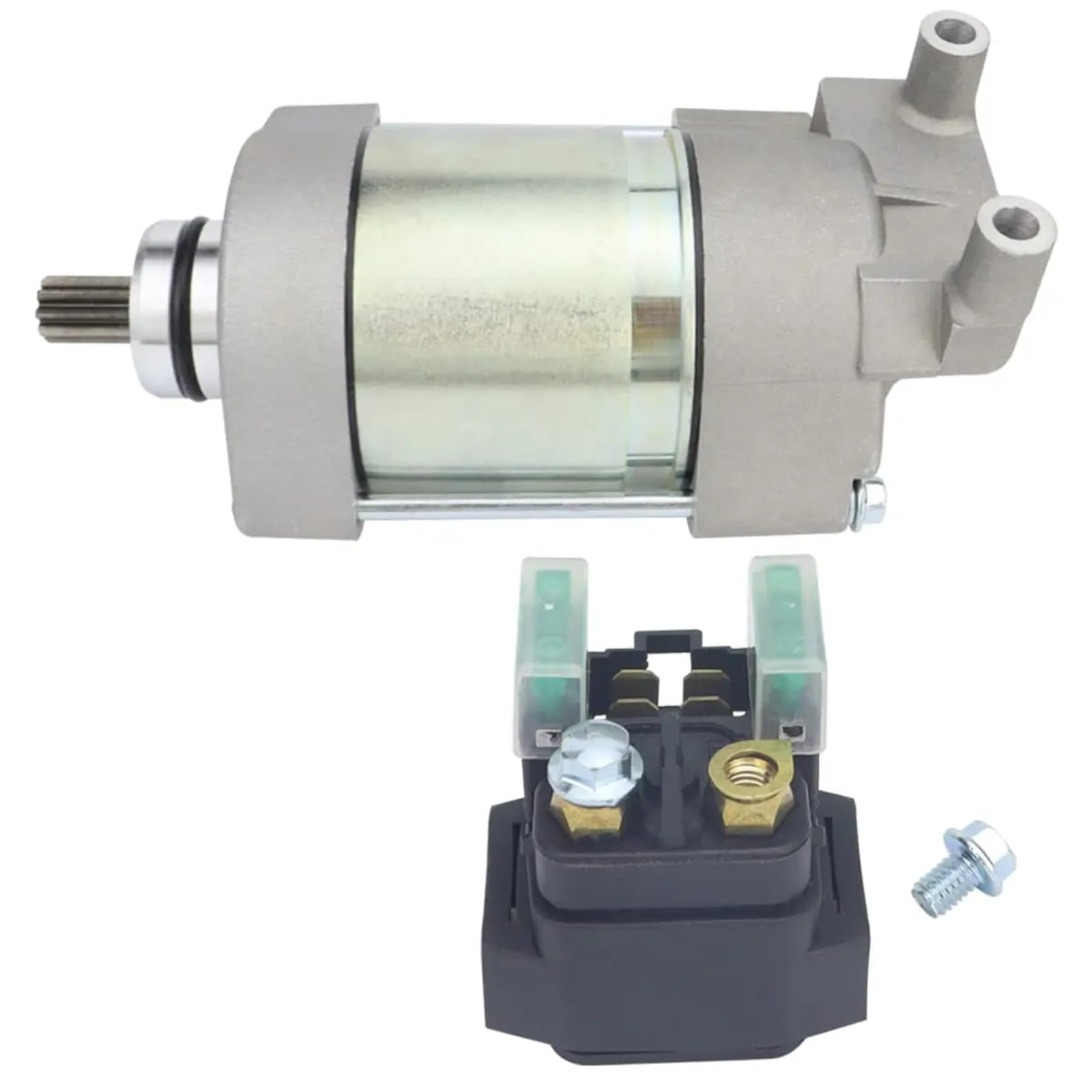 Amxaqjc Startermotor Für R1 YZFR1 Für YZF-R1 2004-2008 50th Anniversary 5VY-81890-00-00 5VY-81890-01-00 Starter Motor & Relais Starter Anlasser(2004-2006) von Amxaqjc