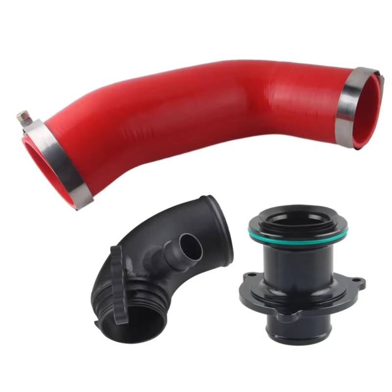 Ansaugschlauch FÜR SEAT FÜR Leon FÜR Cupra Auto Turbo Inlet Outlet Upgrade Rohre Ansaugrohre Turbo Schalldämpfer Löschen ANSAUGROHR(Red) von Amxaqjc