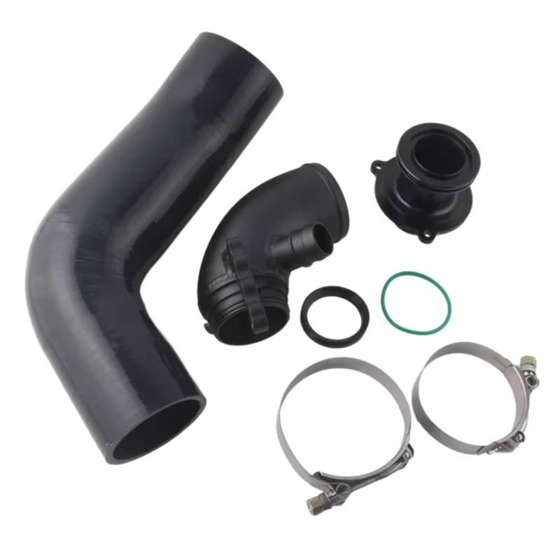 Ansaugschlauch FÜR SEAT FÜR Leon FÜR Cupra Auto Turbo Inlet Outlet Upgrade Rohre Ansaugrohre Turbo Schalldämpfer Löschen ANSAUGROHR(Schwarz) von Amxaqjc