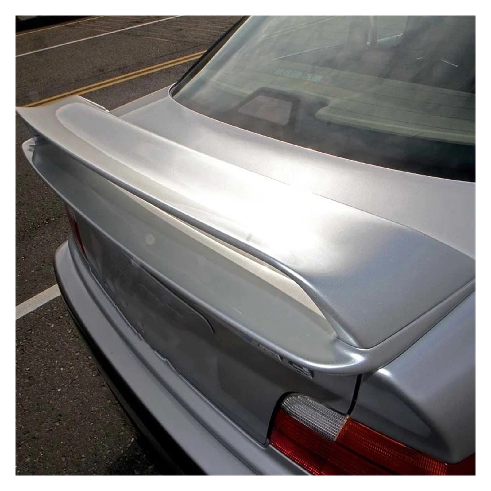 Auto Heckflügel E36 M3 1990 1991 1992 1993 1994 1995 1996 1997 1998 2000 2001 2002 Serie 3 GT Stil Coupe Hinten Stamm Spoiler Auto Schwanz Flügel Auto Kofferraum Spoile(NO Color) von Amxaqjc