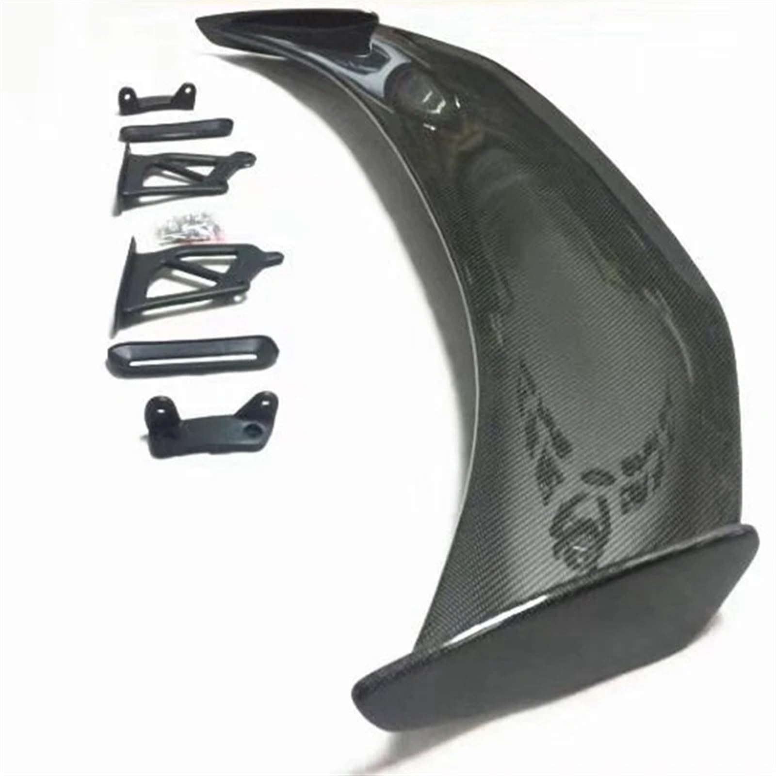 Auto Heckflügel Für 981 Für 718 Für 987 Für 997 Für 998 Für 911 GT4 Auto Hinten Stamm Spoiler Boot Lip Flügel Auto Schwanz Flügel Auto Kofferraum Spoile(FRP matt Black) von Amxaqjc