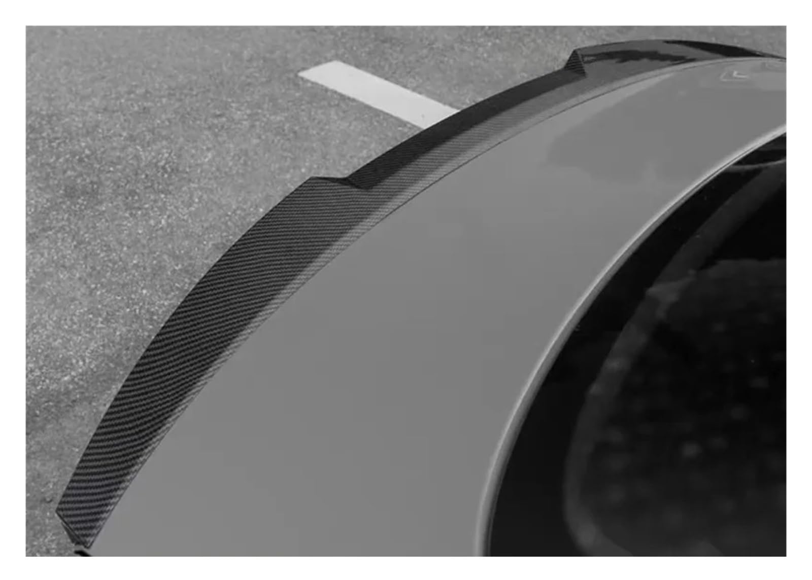 Auto Heckflügel Für A5 S5 2017 2018 2019 2020 2201 2022 2023 ABS Heckspoiler Ducktail Lippe Autospoiler Flügel Heckspoiler Auto Heckflügel Auto Kofferraum Spoile(B Carbon Printing) von Amxaqjc