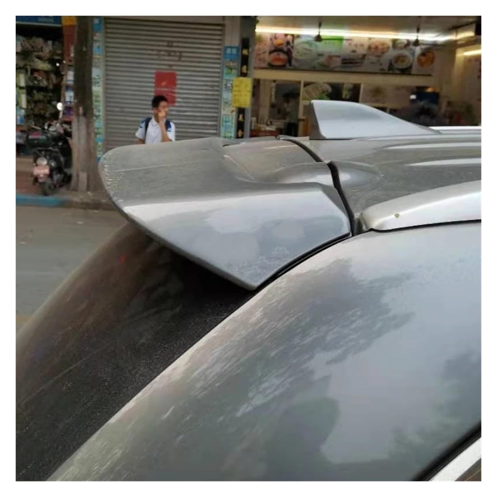 Auto Heckflügel Für Für Outlander 2013 2014 2015 2016 2017 20178 2019 Heckspoiler Dachspoiler ABS Spoiler Heckspoiler Auto Heckflügel Auto Kofferraum Spoile(Schwarz) von Amxaqjc