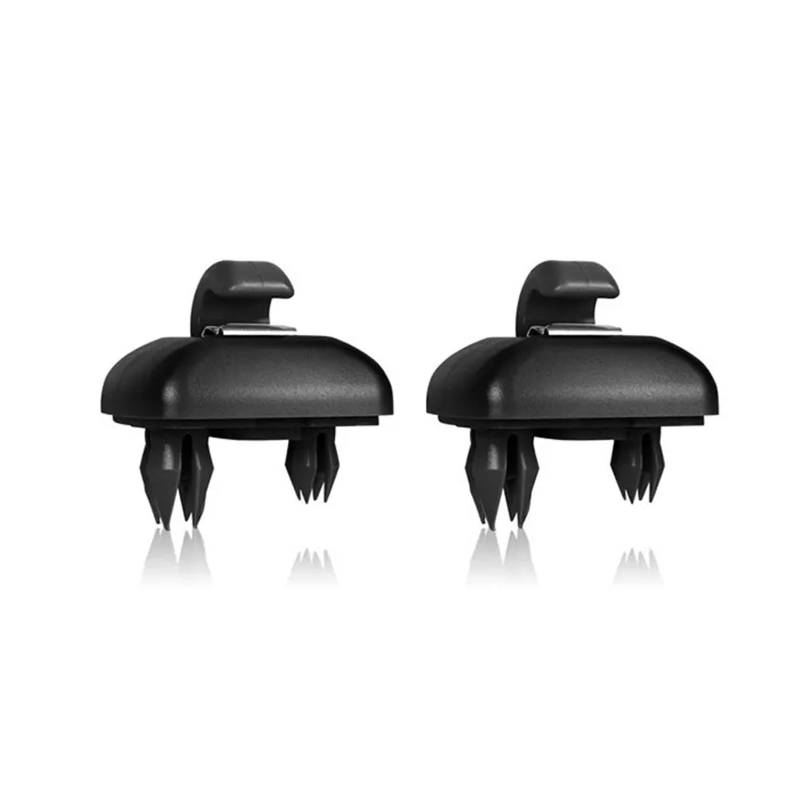 Auto-Sonnenblende Für A1 A3 A4 A5 Q3 Q5 S3 S4 S5 TT 8U0857562A Grau Innen Grau Sonnenblende Clip Halter Haken Halterung Aufhänger Seitensonnenblende(2pcs Black) von Amxaqjc