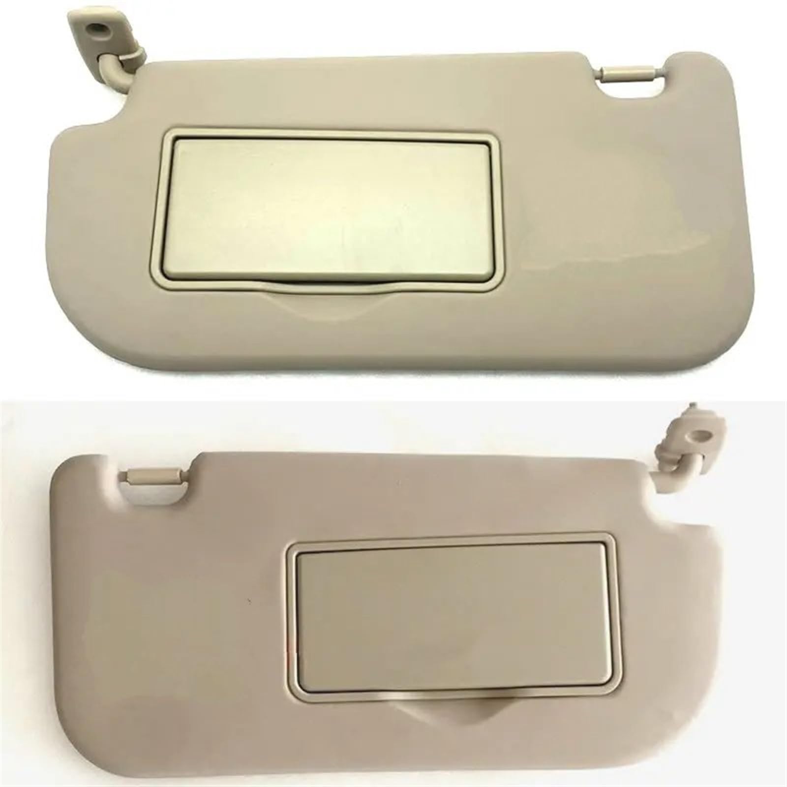 Auto-Sonnenblende Für Kia 2004-2009 Für Sportage Sonnenblende Innen Sonnenschirm 8520103010 8520203000 Auto Sonnenblende Seitensonnenblende(Beige Left and Right) von Amxaqjc