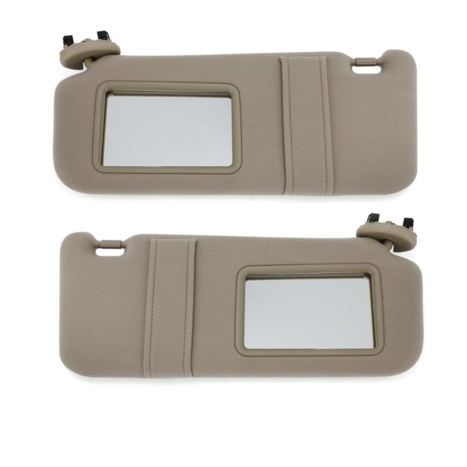 Auto-Sonnenblende Für Toyota Für Camry 2007 2008 2009 2010 2011 Auto Sonnenblende Beige Linke Seite Rechte Seite Fahrer Passagier Seite Seitensonnenblende(Beige Set) von Amxaqjc