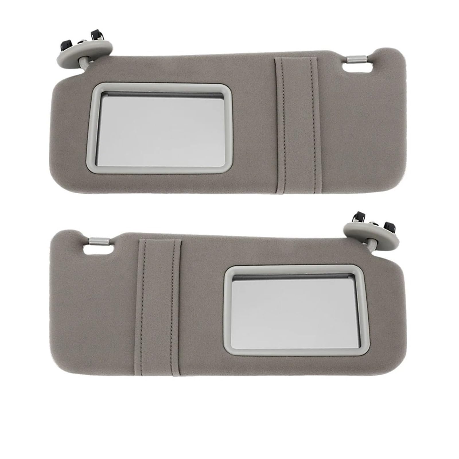 Auto-Sonnenblende Für Toyota Für Camry 2007 2008 2009 2010 2011 Auto Sonnenblende Beige Linke Seite Rechte Seite Fahrer Passagier Seite Seitensonnenblende(Gray Set) von Amxaqjc