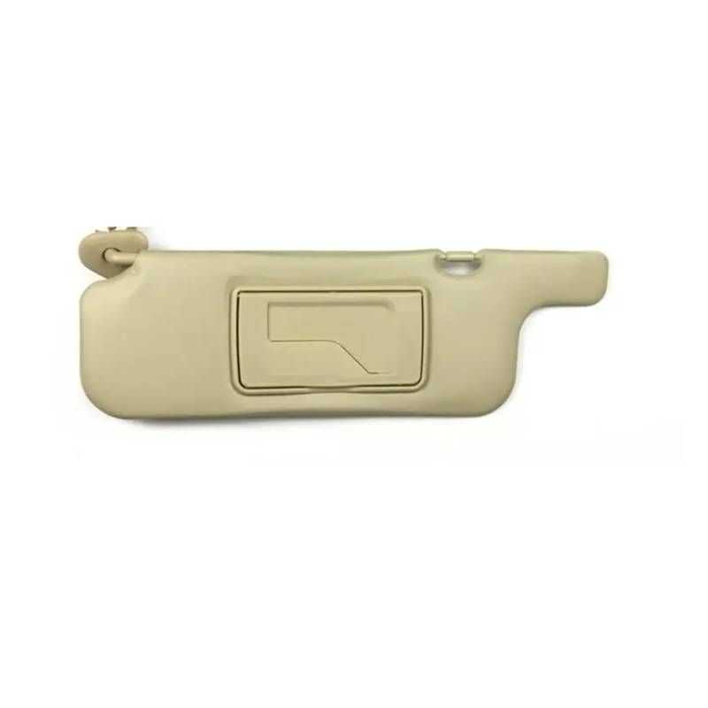 Auto-Sonnenblende Für Toyota Für Corolla 2003-2012 Beige AR Innere Sonnenblende Sonnenschutz Frontscheibe Sonnenblende Antiblende Sonnenschutzdach Mit Spiegel Kit Seitensonnenblende(Left Side) von Amxaqjc