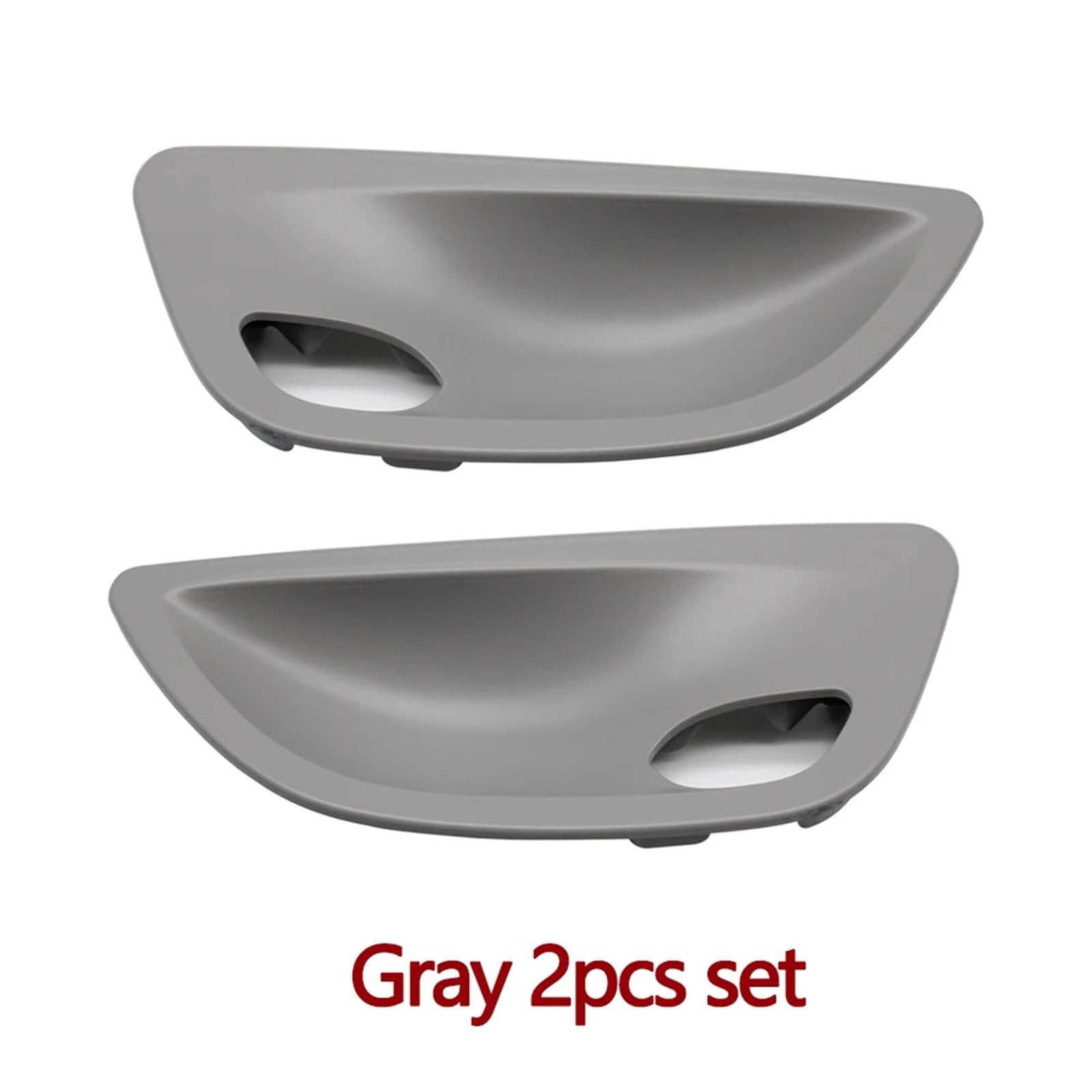 Auto Türgriff Blenden Innen Für 5 Series F10 F11 F18 2010–2017, Links und rechts, Innentürgriff-Schüssel-Abdeckung, Ersatz Auto Innen Türgriff(Gray 2pcs Set) von Amxaqjc