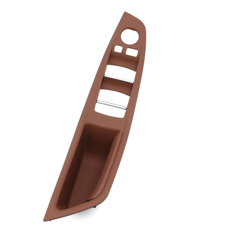 Auto Türgriff Blenden Innen Für 5 Series F10 F11 F18 520i 523i 525i 528i 535i Auto Innen Kunststoff Tür Armlehne Fenster Schalter Panel Pull Griff Auto Innen Türgriff(Left Armrest Brown) von Amxaqjc