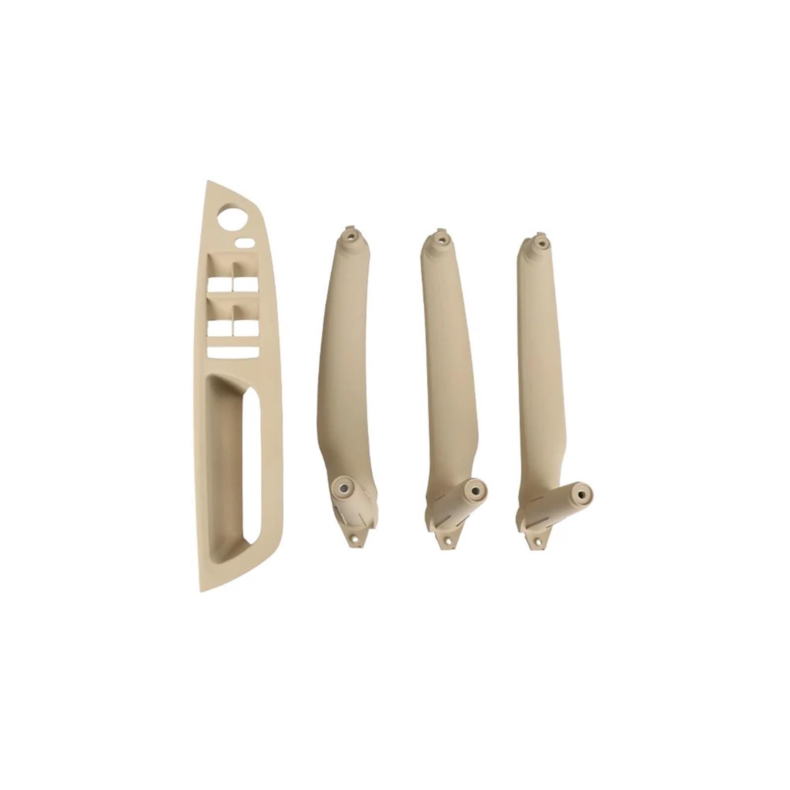 Auto Türgriff Blenden Innen Für E70 E71 E72 X5 X6 2007-2013 LHD RHD Armlehne Auto Innen Tür Griff Inneren Panel Pull Trim Abdeckung Ersatz Auto Innen Türgriff(LHD Beige Model B) von Amxaqjc