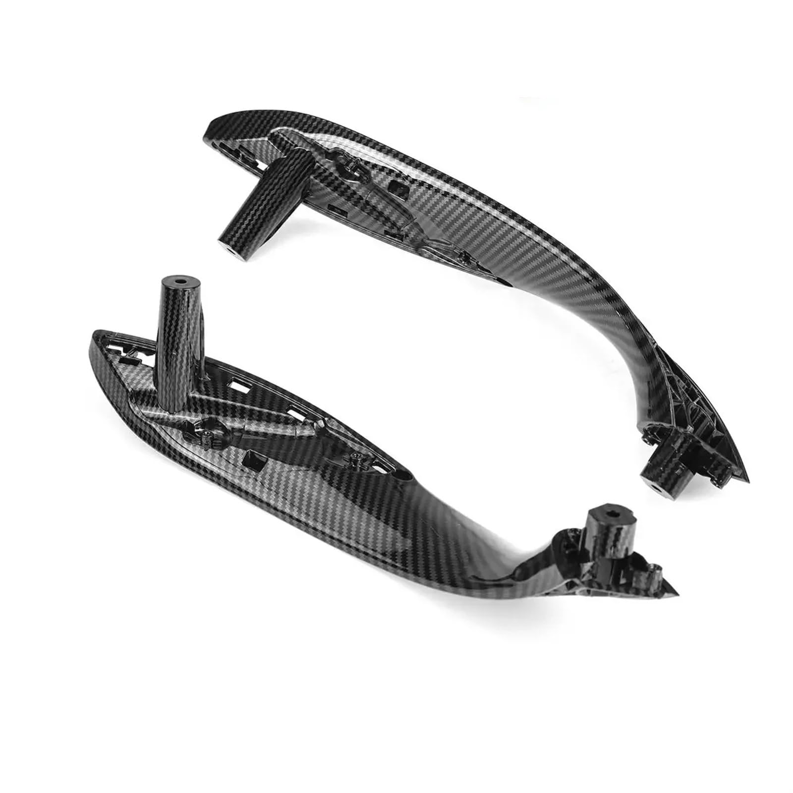 Auto Türgriff Blenden Innen Für F30 F80 F82 F31 F32 F33 F35 2013-2017 Carbon Faser Auto Hinten Innere Trim Tür-Pull Griff Innen Türgriffe Abdeckung Auto Innen Türgriff(Rear Left Right) von Amxaqjc