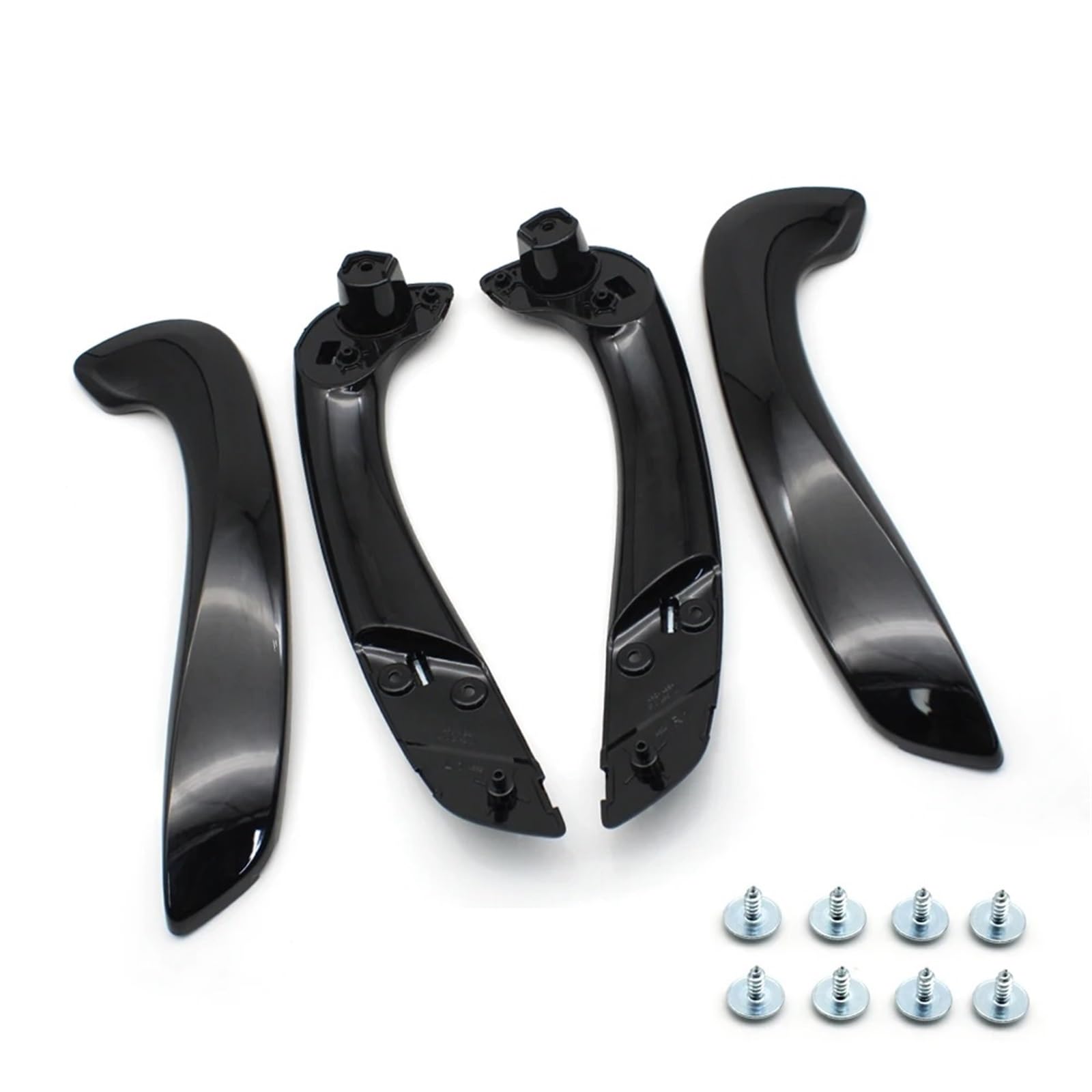 Auto Türgriff Blenden Innen Für Megane 3 MK3 Für Fluence 2008-2016 Auto Vorne Links Rechts Innen Tür Griff Grip 809540001R 809600007R Auto Innen Türgriff(Piano Black 4PCS) von Amxaqjc