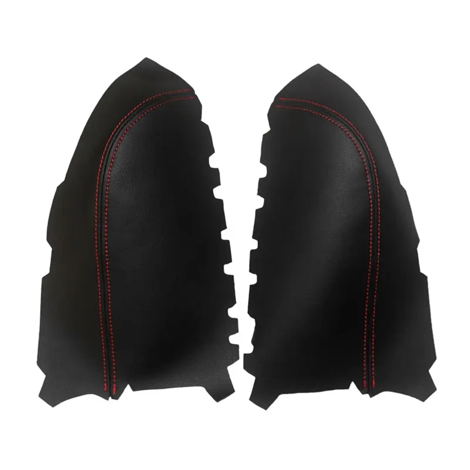 Auto Türgriff Blenden Innen Für Pilot 2009 2010 2011 2012 2013 2 Stücke Innen Auto Vorne/Hinten Türgriff Armlehne Panel Mikrofaser Leder Abdeckung Trim Auto Innen Türgriff(Back Black) von Amxaqjc