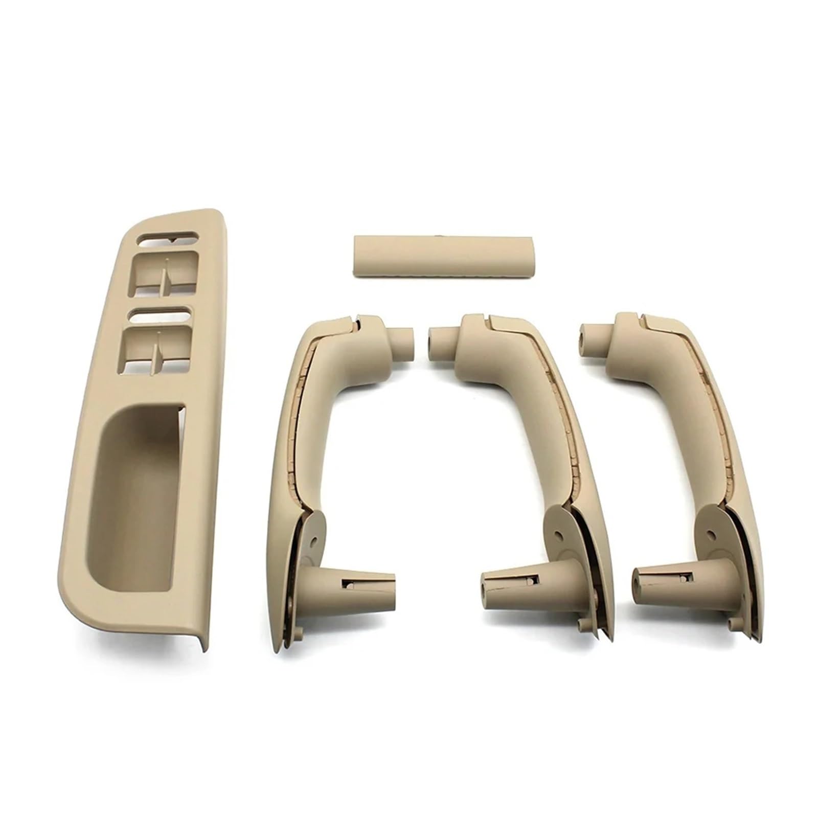 Auto Türgriff Blenden Innen Für VW Für Bora Für Golf 4 MK4 Für Jetta 1999-2004 LHD Auto Innen Tür Armlehne Panel Pull Griff Halte Abdeckung Auto Innen Türgriff(Beige 8PCS) von Amxaqjc