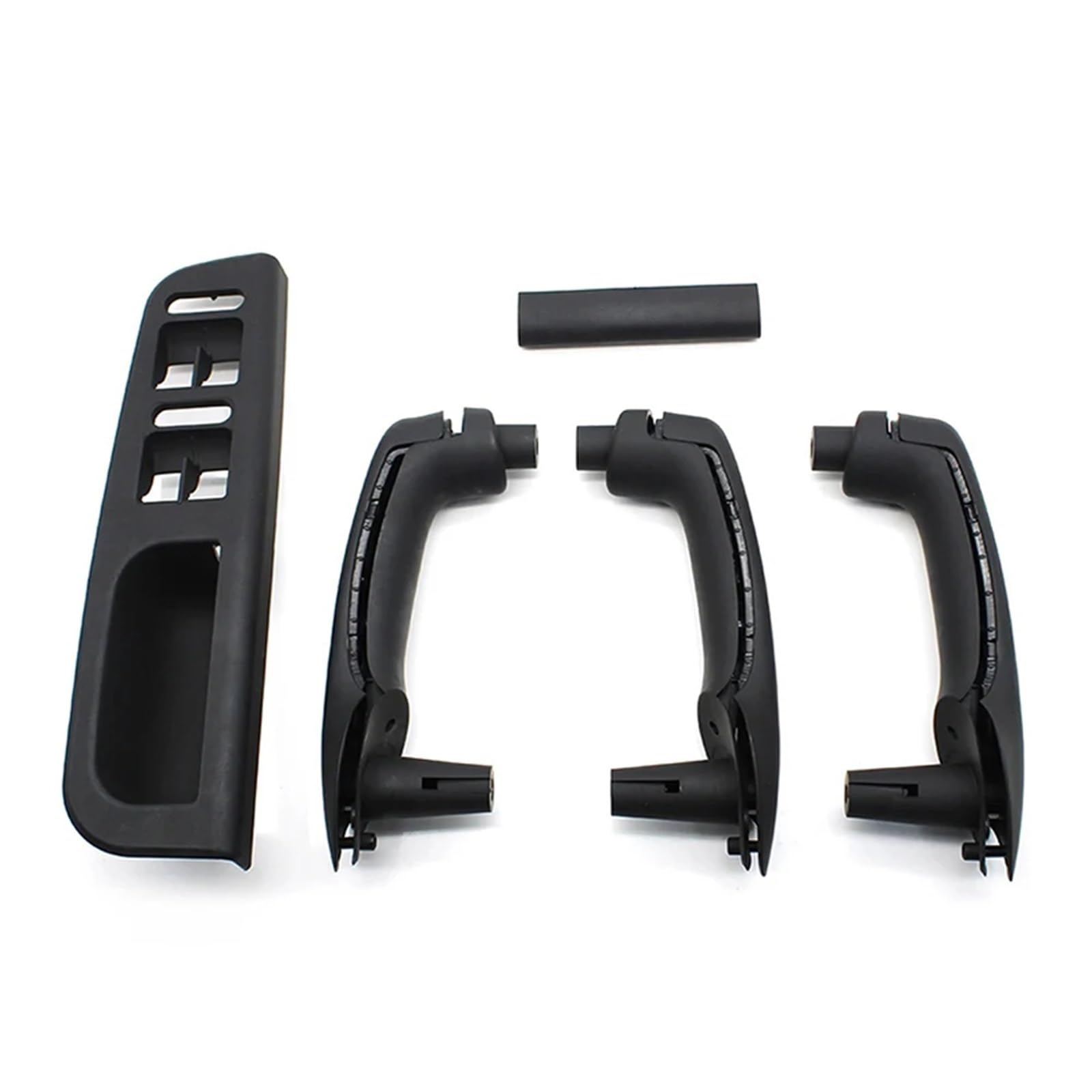 Auto Türgriff Blenden Innen Für VW Für Bora Für Golf 4 MK4 Für Jetta 1999-2004 LHD Auto Innen Tür Armlehne Panel Pull Griff Halte Abdeckung Auto Innen Türgriff(Black 8PCS) von Amxaqjc