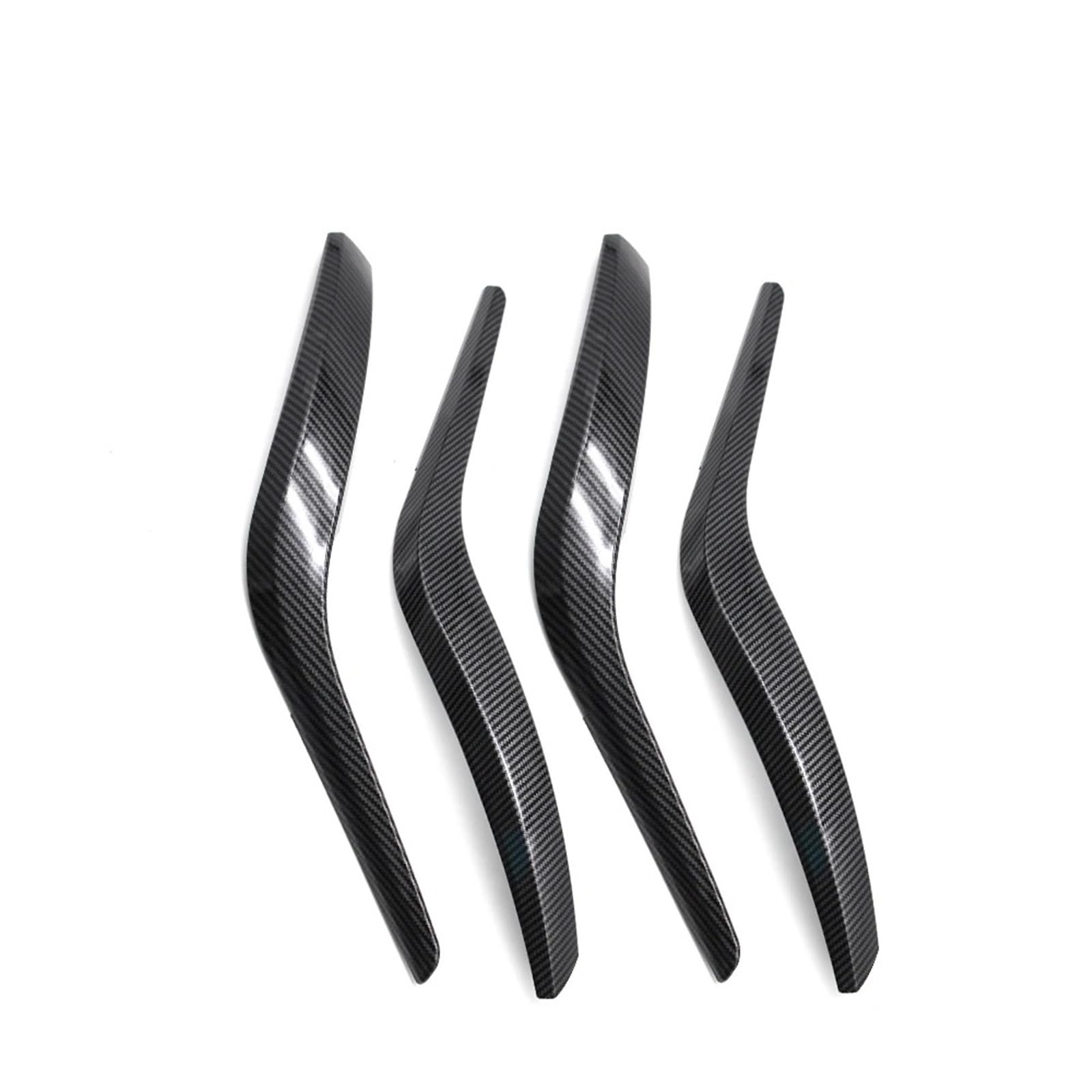 Auto Türgriff Blenden Innen Für X1 E84 2010-2016 Auto Innen Links Rechts Türgriff Armlehne Äußere Abdeckung Panel Trim Ersatz Auto Innen Türgriff(Carbon 4PCS Set) von Amxaqjc